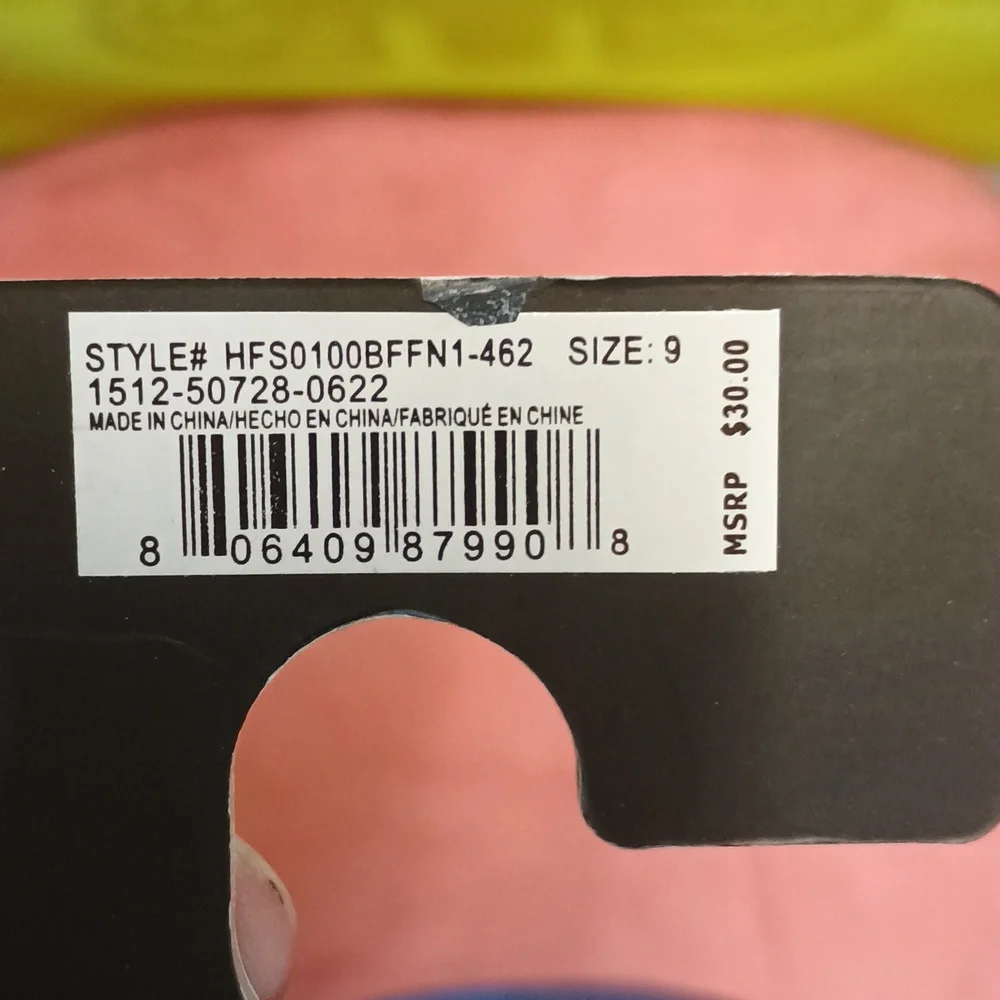 Hurley Blue Flip Flops